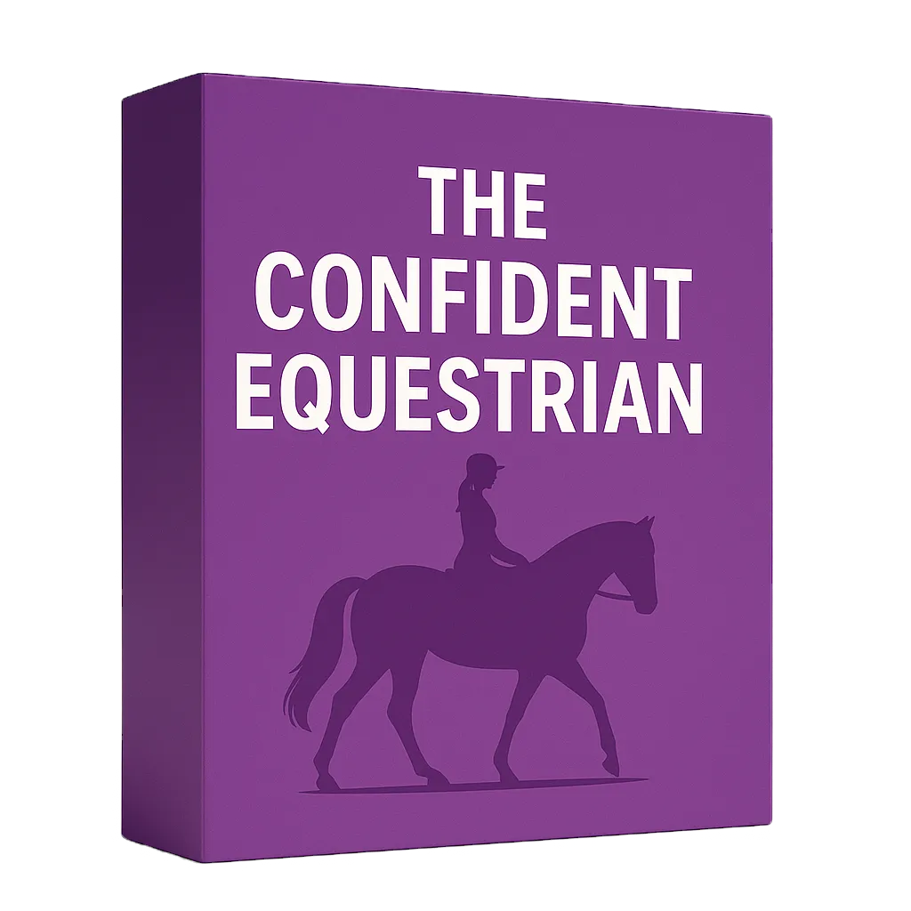Confident Equestrian Foundation Guide box mockup